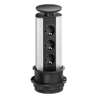 EVOline  Port (3 эл.роз.) кабель 3м