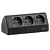EVOline Dock DESK (3  эл. роз.), кабель 3 м, вывод провода снизу