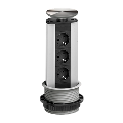 EVOline  Port (3 эл.роз.) кабель 3м