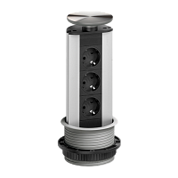 EVOline  Port (3 эл.роз.) кабель 3м
