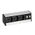 EVOline R-Dock (3  эл. роз. + 2* RJ45), кабель 3 м, вывод провода снизу