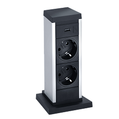 EVOline Up (2  эл. роз. + USB Charger), кабель 3 м
