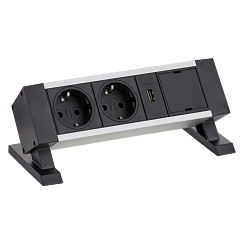 EVOline Dock Square (2 эл.роз. +USB Charger + заглушка), кабель 3 метра с разъемом GST18