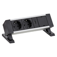 EVOline Dock Square (2 эл.роз. +USB Charger + заглушка), кабель 3 метра с разъемом GST18