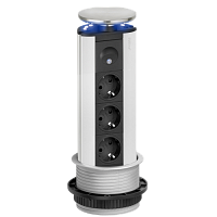 EVOline  Port (3 эл.роз.) кабель 3м, с ночной подсветкой