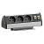 EVOline Dock DESK (3  эл. роз. + 2* RJ45), кабель 3 м, вывод провода снизу