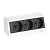 EVOline R-Dock (3  эл. роз.), кабель 3 м, вывод провода снизу