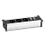 EVOline Frame Dock (3 эл. роз + 2 RJ45 Cat.6), кабель 3м с вилкой, вывод провода снизу