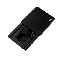 Square 80 без QI (1*VDE + USB Charger),  кабель 3 м