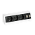 EVOline R-Dock (3  эл. роз. + 2* RJ45), кабель 3 м, вывод провода снизу