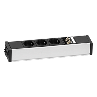 EVOline U-Dock DATA SMALL (3  эл. роз. + 2* RJ45), без монтажных креплений