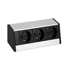 EVOline R-Dock (3  эл. роз.), кабель 3 м, вывод провода снизу