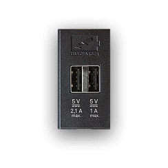 Двойной USB Type A Charger 5 V / 2.1 A max.