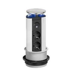 EVOline  Port (2 эл.роз.) кабель 3м, с ночной подсветкой