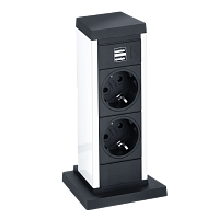 EVOline Up (2  эл. роз. + USB Charger), кабель 3 м