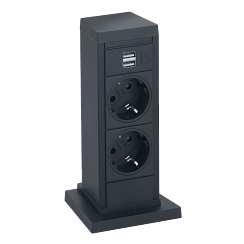 EVOline Up (2  эл. роз. + USB Charger), кабель 3 м