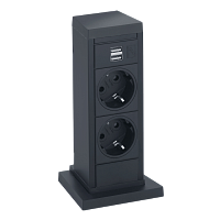 EVOline Up (2  эл. роз. + USB Charger), кабель 3 м