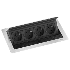 EVOline  FlipTop Push (4 эл. роз.), кабель 3м